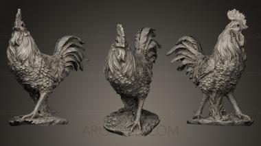 Animal figurines (STKJ_0103) 3D model for CNC machine